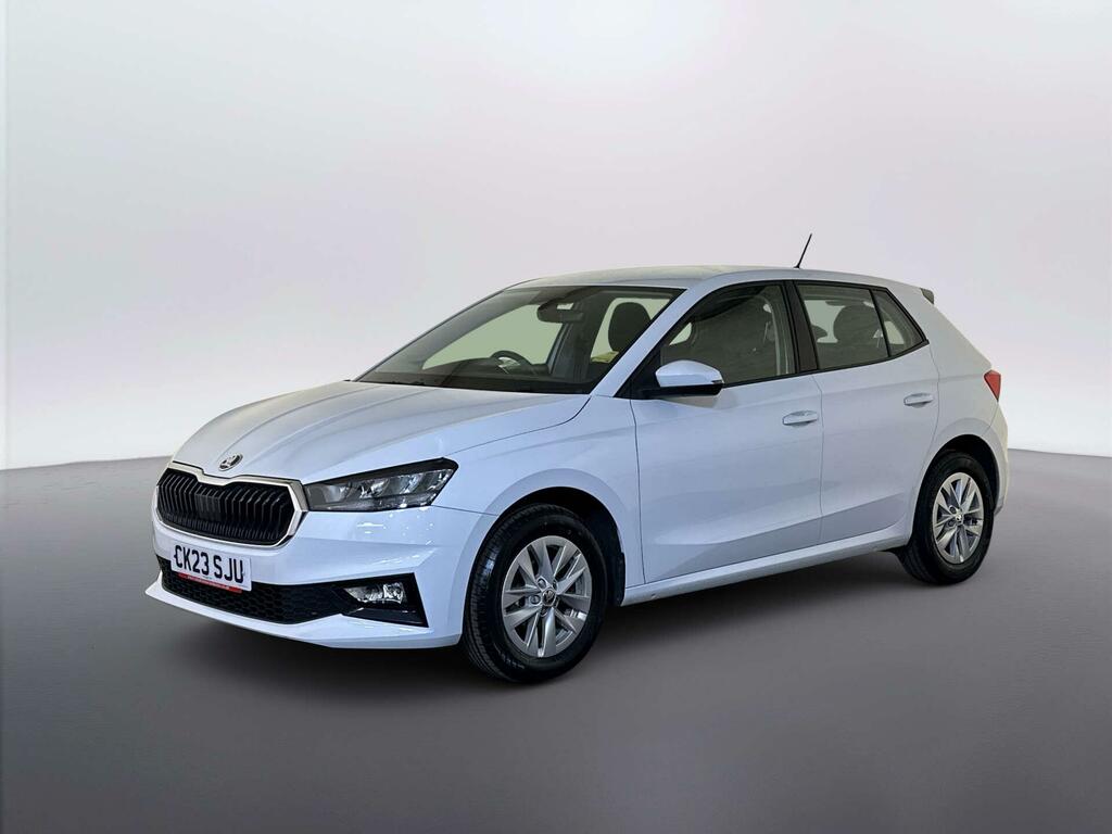 Skoda Fabia 1.0 Tsi Se Comfort Hatchback Eur White #4