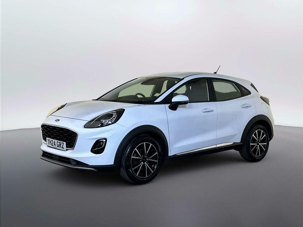 Ford Puma 1.0T Ecoboost Mhev Titanium Suv Hybrid White #4