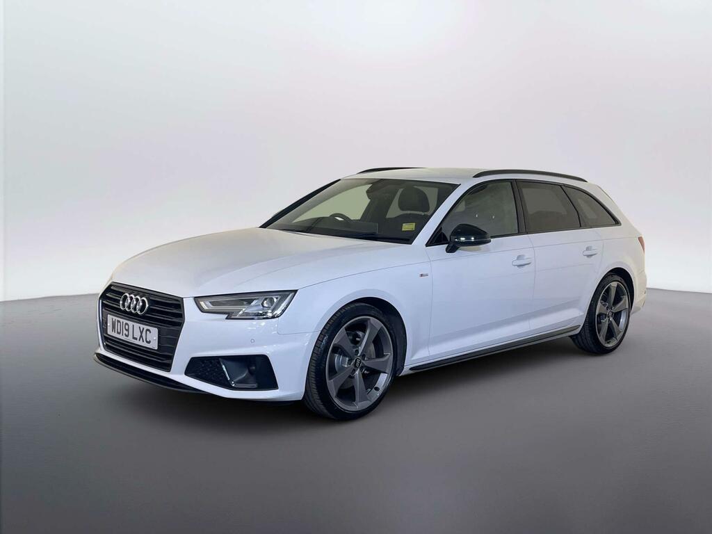 Audi A4 Avant 2.0 Tdi 40 Black Edition Estate S Troni White #4