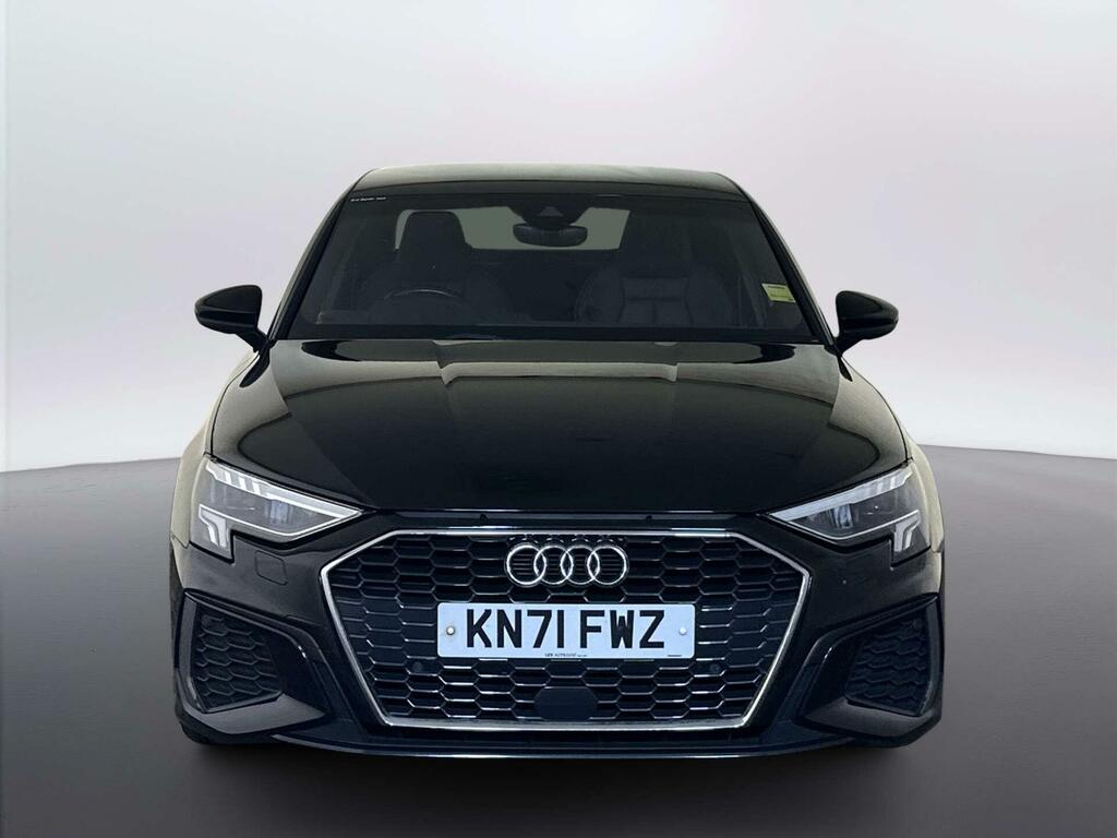 Audi A3 2.0 Tdi 30 S Line Saloon Euro 6 KN71FWZ Black #3