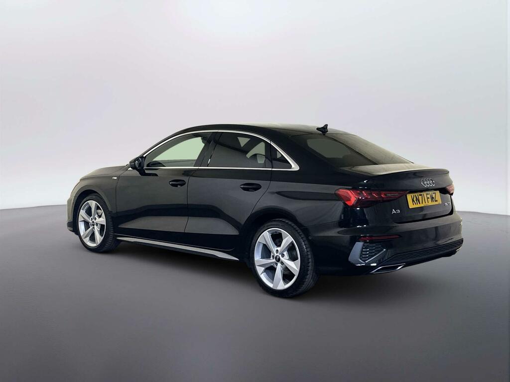 Audi A3 2.0 Tdi 30 S Line Saloon Euro 6 KN71FWZ Black #6
