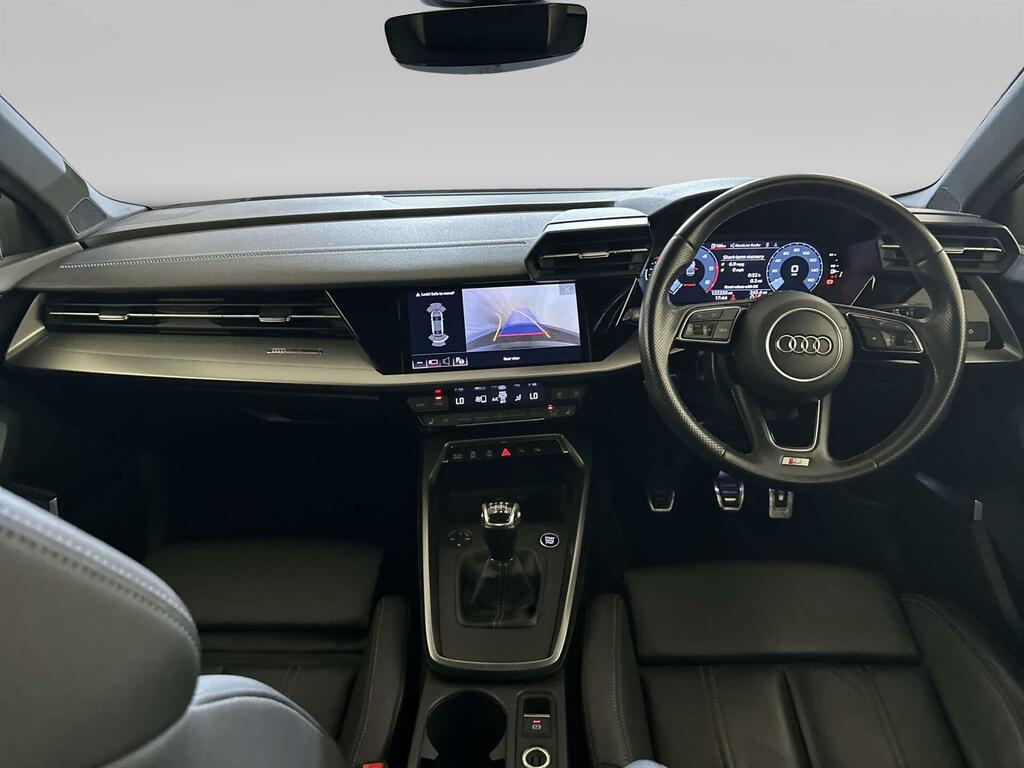 Audi A3 2.0 Tdi 30 S Line Saloon Euro 6 KN71FWZ Black #2