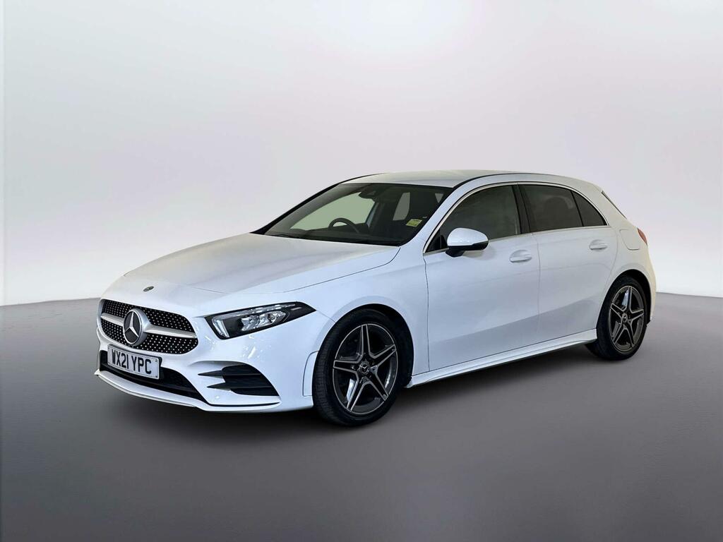 Mercedes-Benz A Class 1.5 A180d Amg Line Hatchback 7G-dct Eur WX21YPC White #4