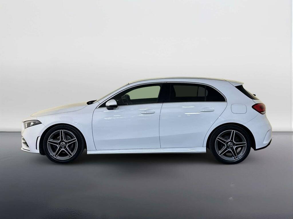Mercedes-Benz A Class 1.5 A180d Amg Line Hatchback 7G-dct Eur WX21YPC White #5