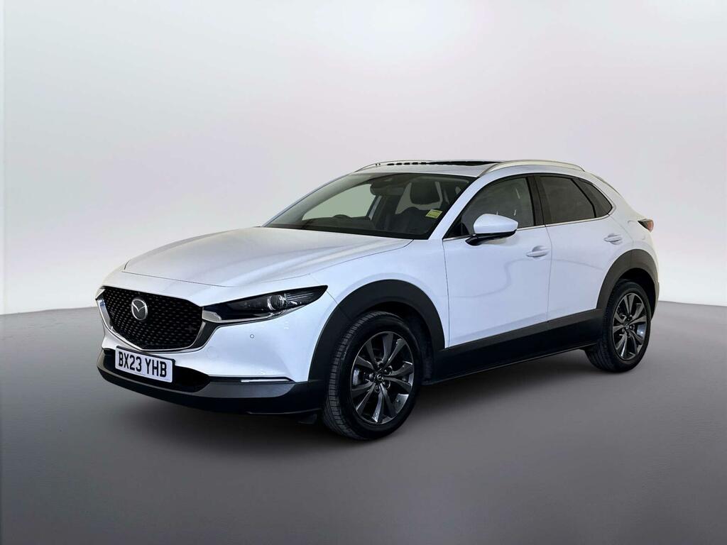 Mazda CX-30 2.0 E-skyactiv X Mhev Gt Sport Tech Suv White #4