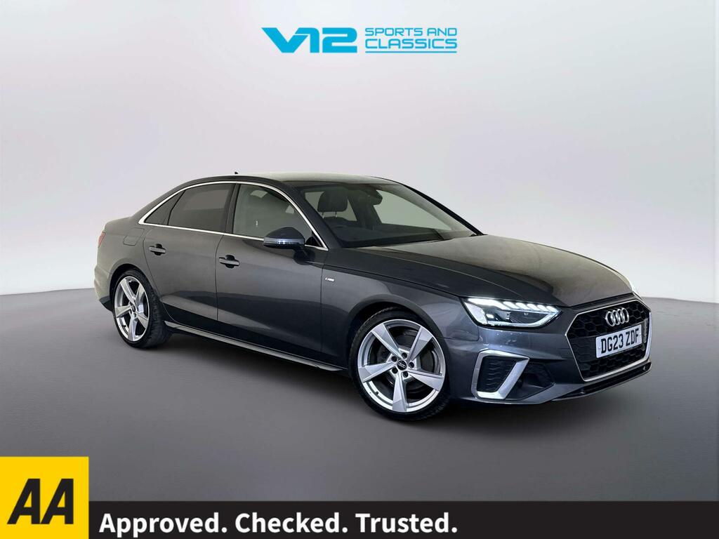 Audi A4 2.0 Tfsi 35 S Line Saloon S Tronic Euro Grey