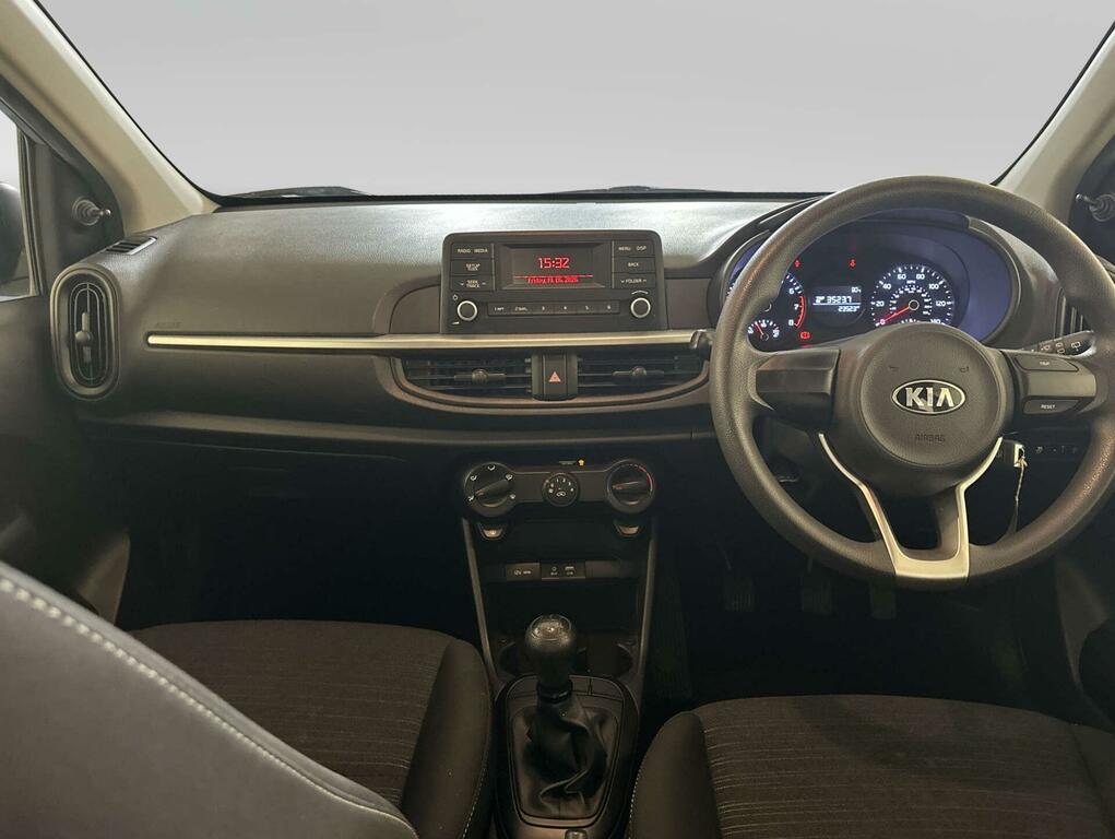Kia Picanto 1.0 2 Hatchback Euro 6 Ss 66 Black #2