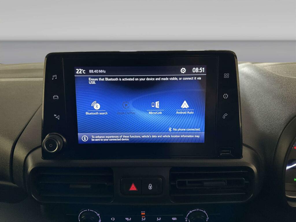 Toyota Proace City 1.5 Bluehdi Active Short Panel Van Manu White #17