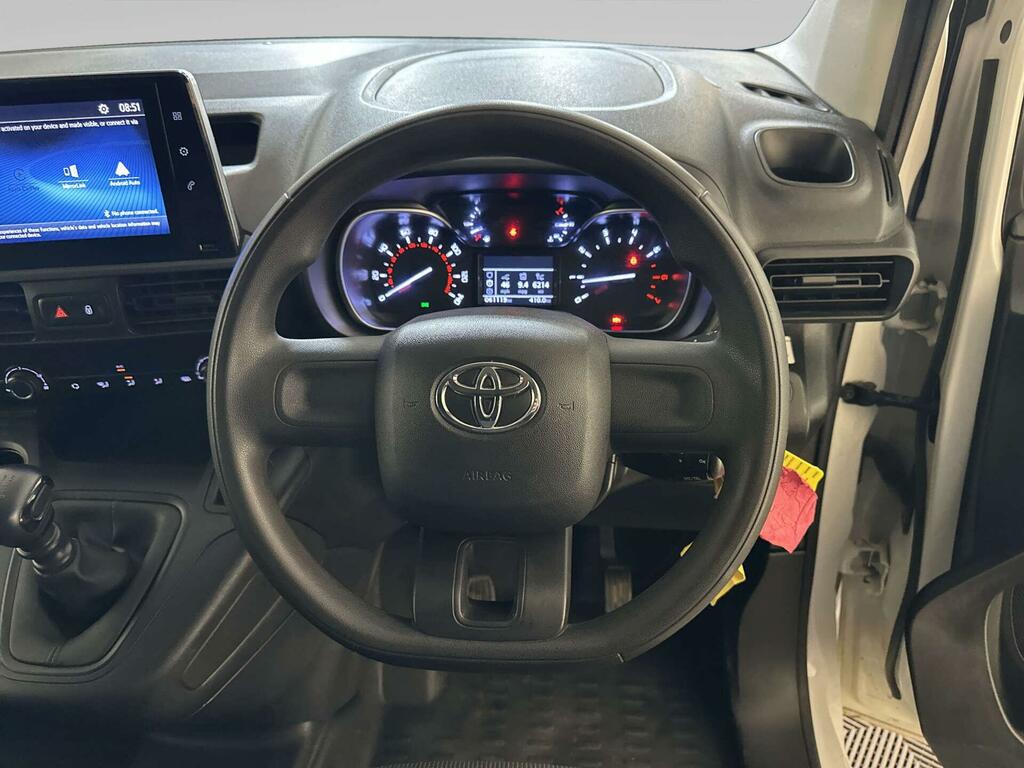 Toyota Proace City 1.5 Bluehdi Active Short Panel Van Manu White #12