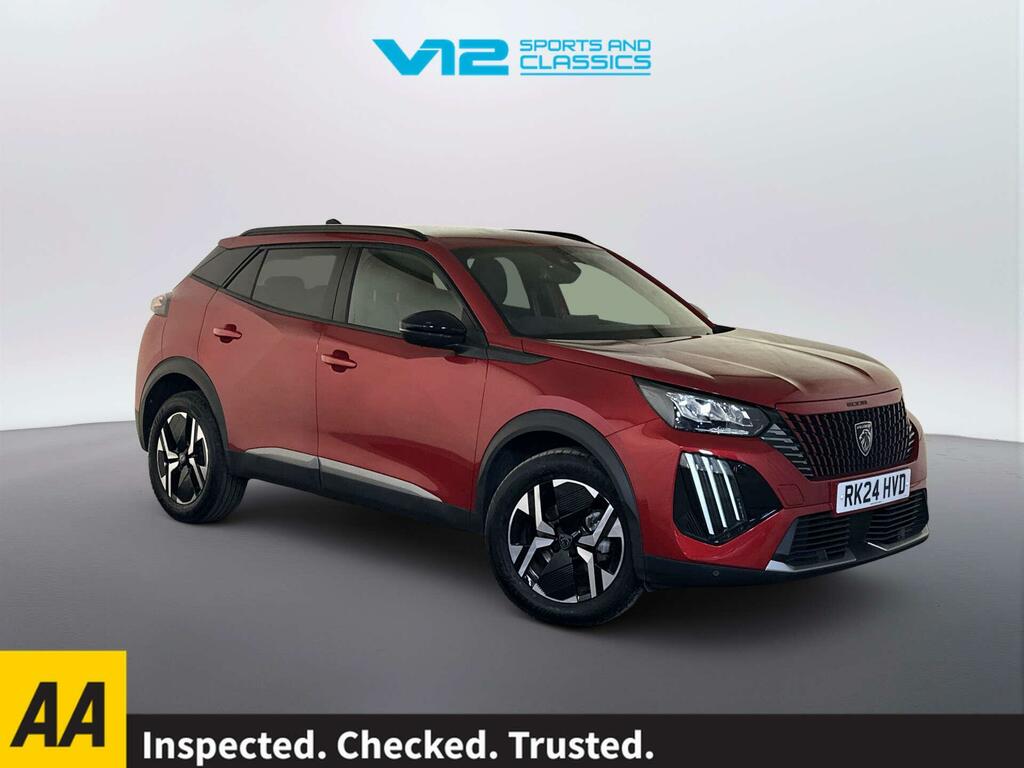 Peugeot 2008 1.2 Puretech Allure Suv Euro 6 Red