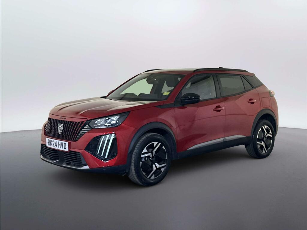 Peugeot 2008 1.2 Puretech Allure Suv Euro 6 RK24HVD Red #4