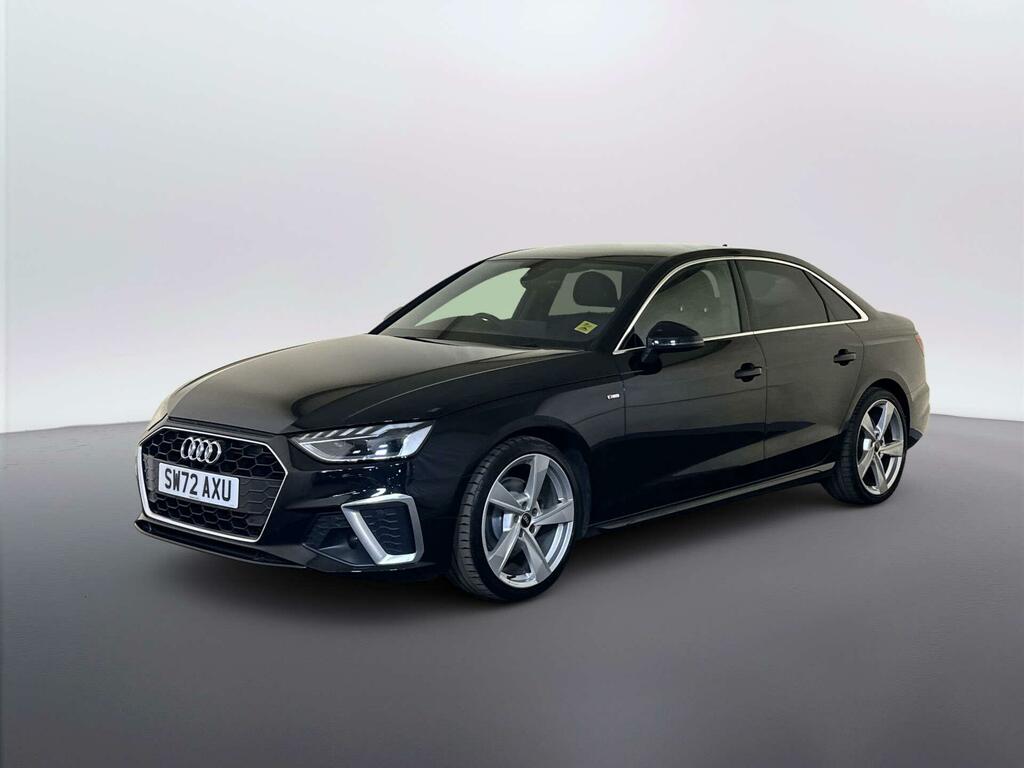 Audi A4 2.0 Tfsi 35 S Line Saloon S Tronic Euro Black #4