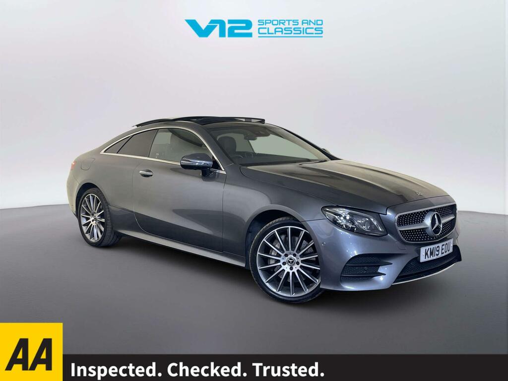 Mercedes-Benz E Class 2.9 E400d Amg Line Premium Plus Coupe Grey
