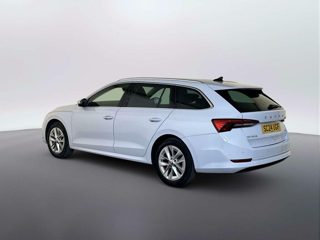 Skoda Octavia 1.5 Tsi E-tec Mhev Se L Estate Hybrid D White #6