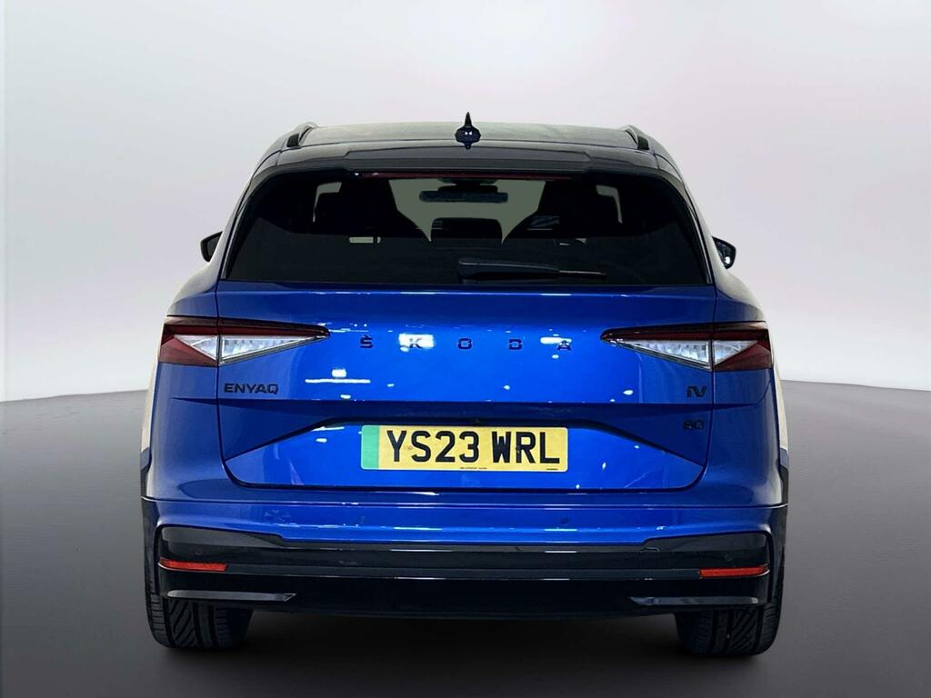 Skoda ENYAQ Iv 82Kwh 80 Sportline Plus Suv Blue #6