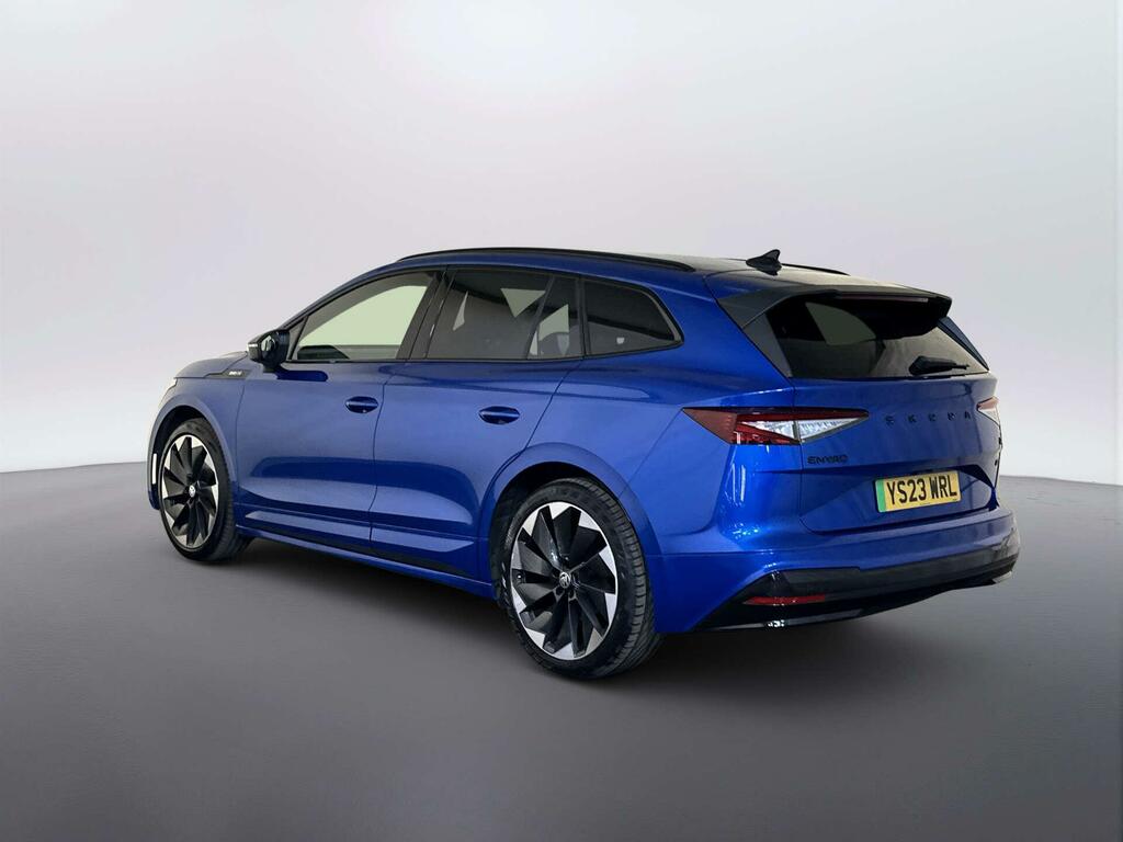 Skoda ENYAQ Iv 82Kwh 80 Sportline Plus Suv Blue #5