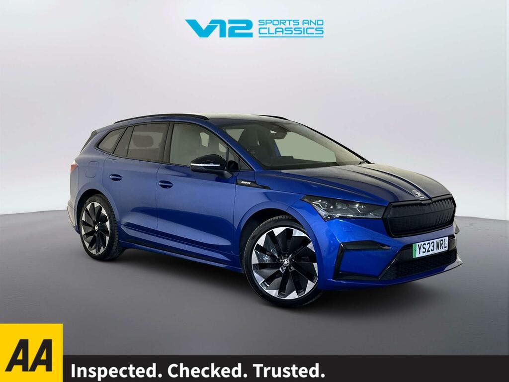 Skoda ENYAQ Iv 82Kwh 80 Sportline Plus Suv Blue