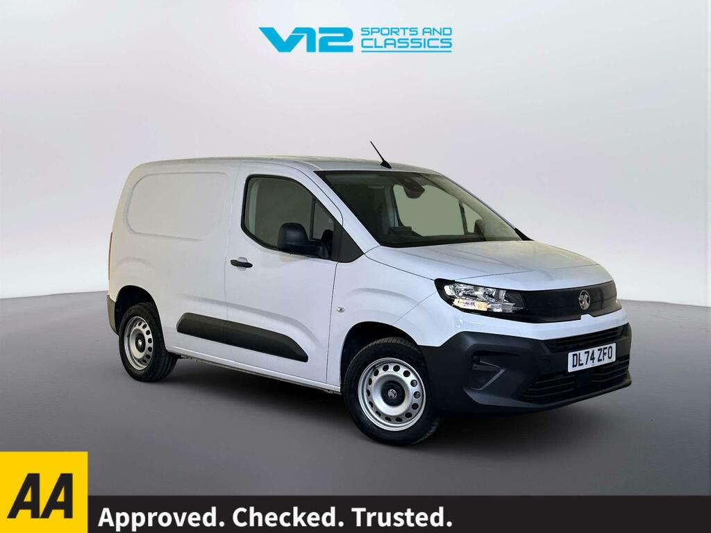 Vauxhall Combo 1.5 Turbo D 2300 Prime Panel Van White