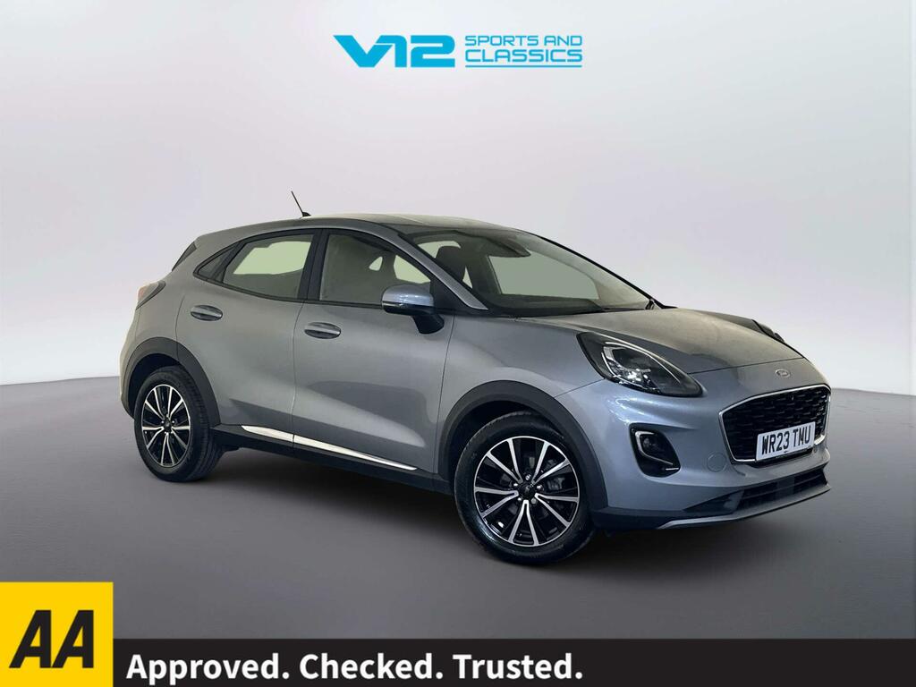 Ford Puma 1.0T Ecoboost Mhev Titanium Suv Hybrid Silver