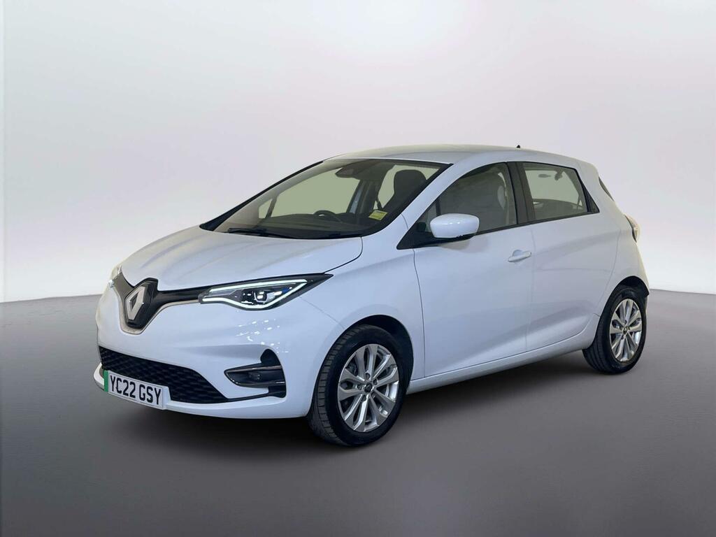 Renault Zoe R110 Ev50 52Kwh Iconic Hatchback White #4
