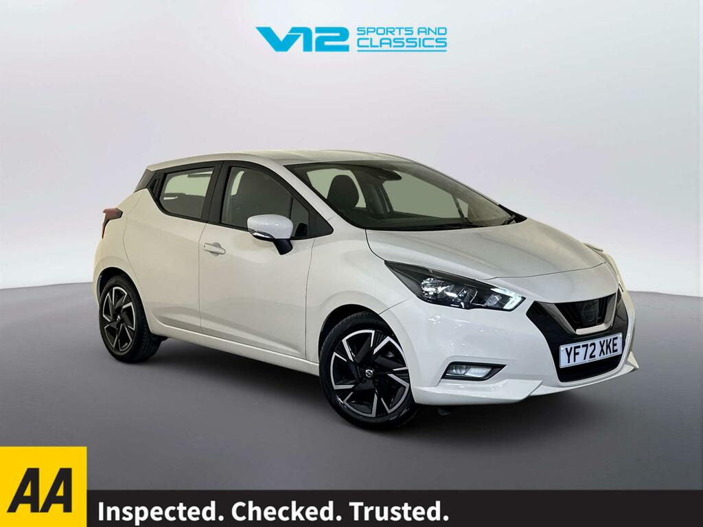 Nissan Micra 1.0 Ig-t Acenta Hatchback Euro 6 White