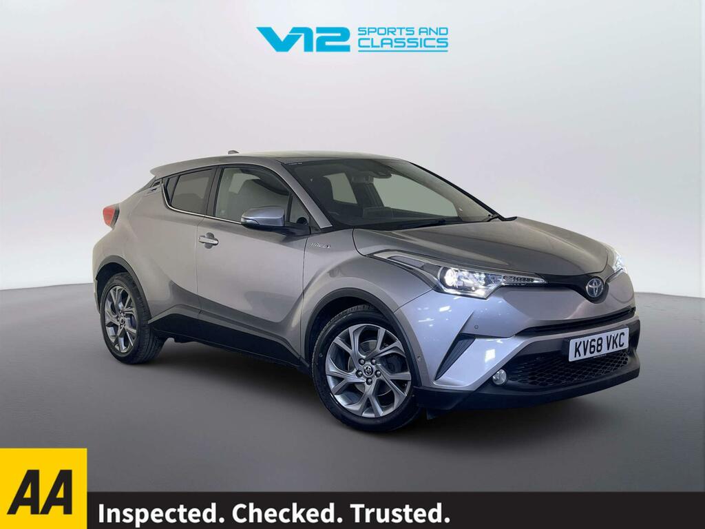 Toyota C-Hr 1.8 Vvt-h Design Suv Hybrid Cvt Euro 6 Silver