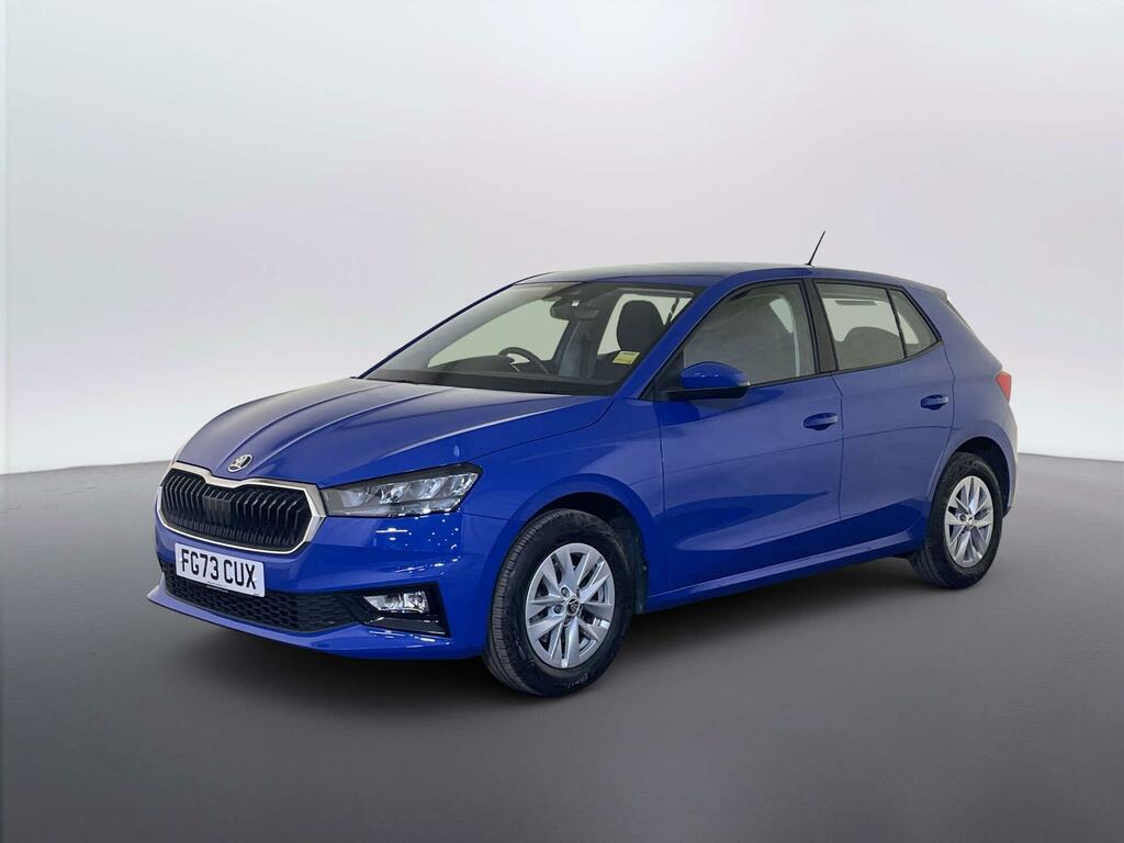 Skoda Fabia 1.0 Tsi Se Comfort Hatchback Dsg Euro 6 Blue #4