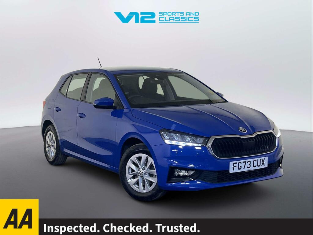 Skoda Fabia 1.0 Tsi Se Comfort Hatchback Dsg Euro 6 Blue