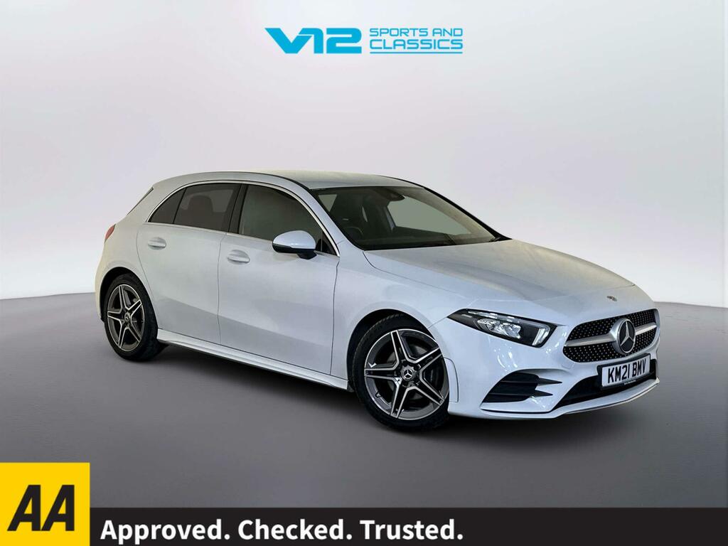 Mercedes-Benz A Class 2.0 A200d Amg Line Hatchback 8G-dct Eur White