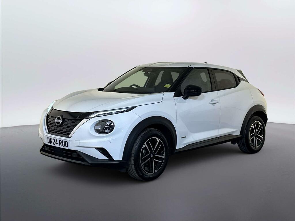 Nissan Juke 1.6 N-connecta Suv Hybrid Euro 6 White #4