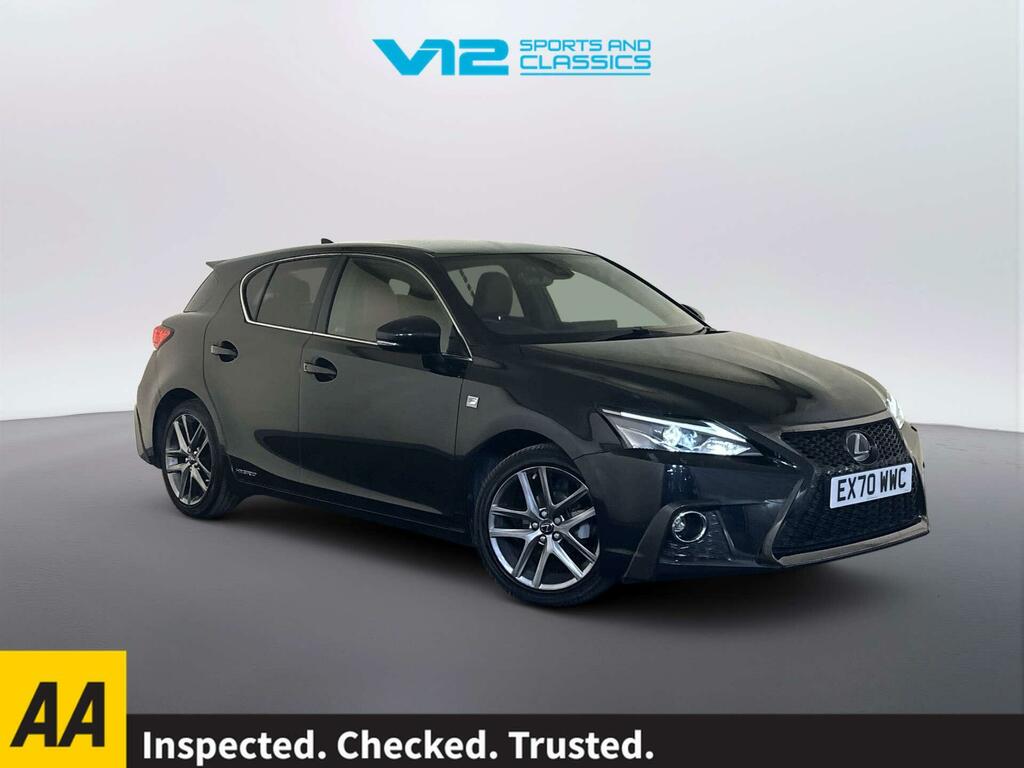 Lexus CT 1.8 200H F Sport Hatchback Hybrid E-cvt Black