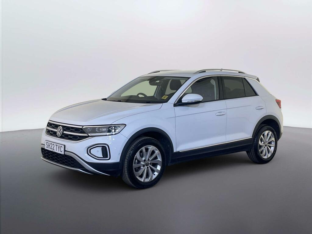 Volkswagen T-Roc 1.5 Tsi Style Suv Euro 6 Ss White #4