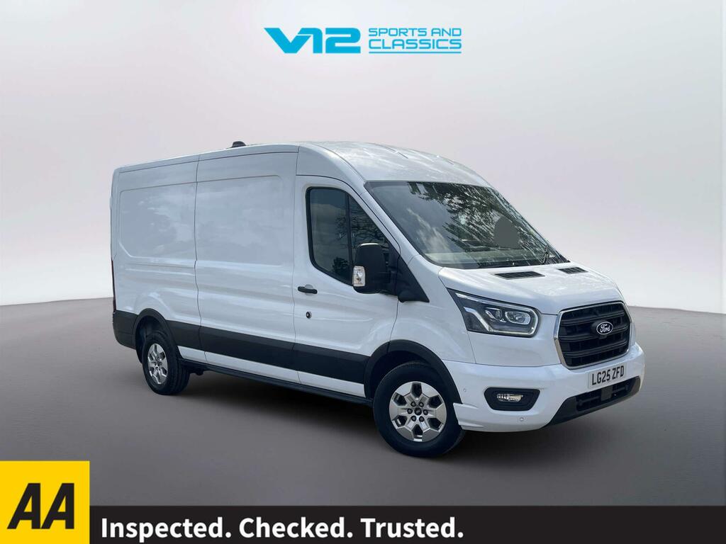 Ford Transit Custom 2.0 350 Ecoblue Limited Panel Van Manua White