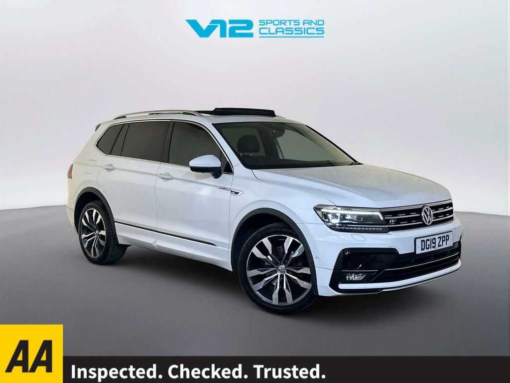 Volkswagen Tiguan Allspace 2.0 Tdi R-line Tech Suv Dsg 4Motion Eur White