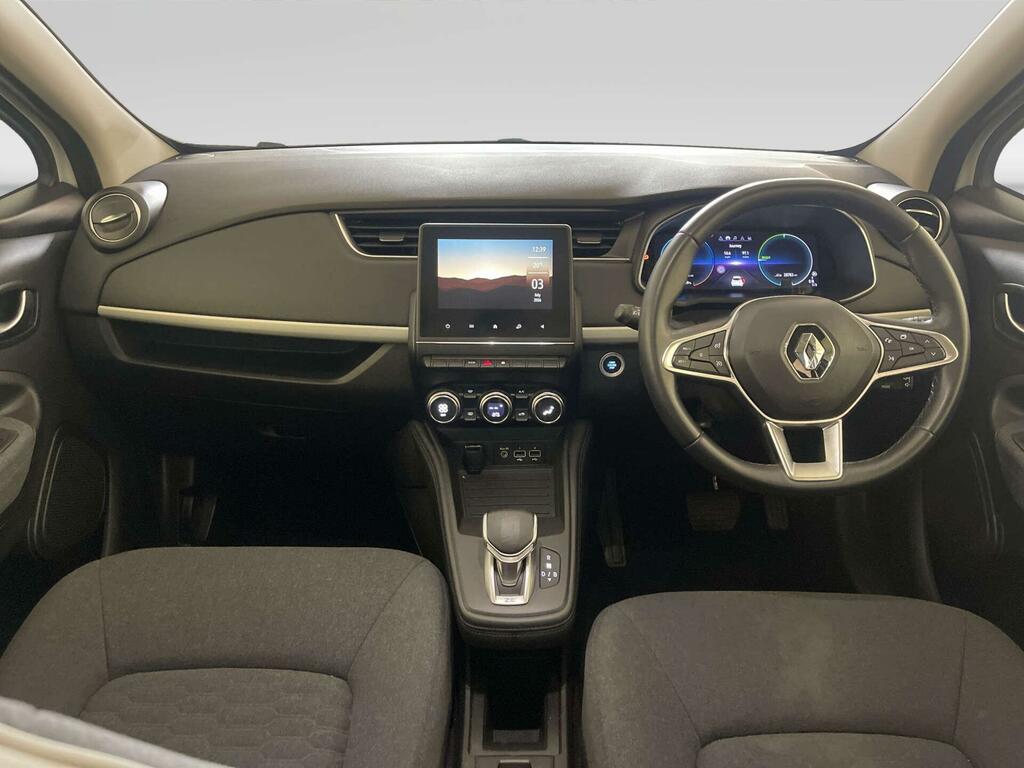 Renault Zoe R110 Ev50 52Kwh Iconic Hatchback White #2