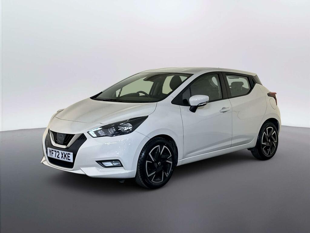 Nissan Micra 1.0 Ig-t Acenta Hatchback Euro 6 White #4