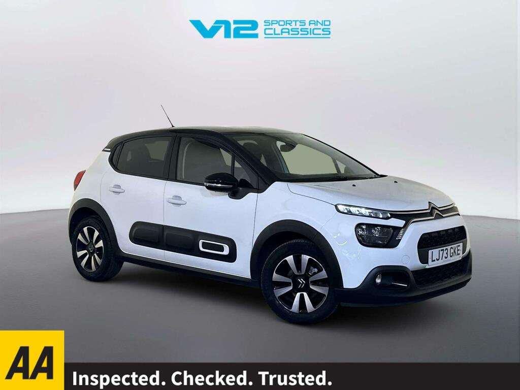 Citroen C3 1.2 Puretech Plus Hatchback Euro White