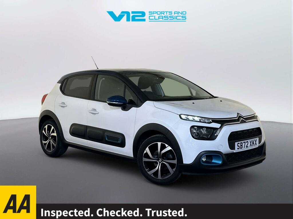 Citroen C3 1.2 Puretech Shine Plus Hatchback Manua White
