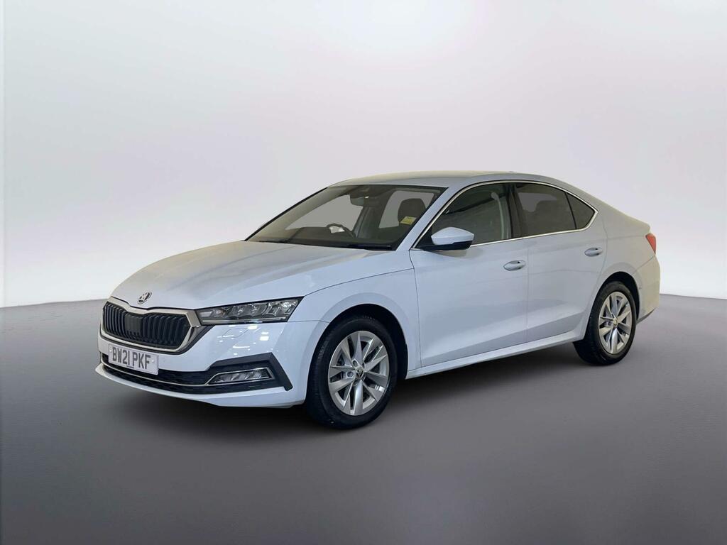 Skoda Octavia 1.5 Tsi E-tec Mhev Se L Hatchback Hybri White #4