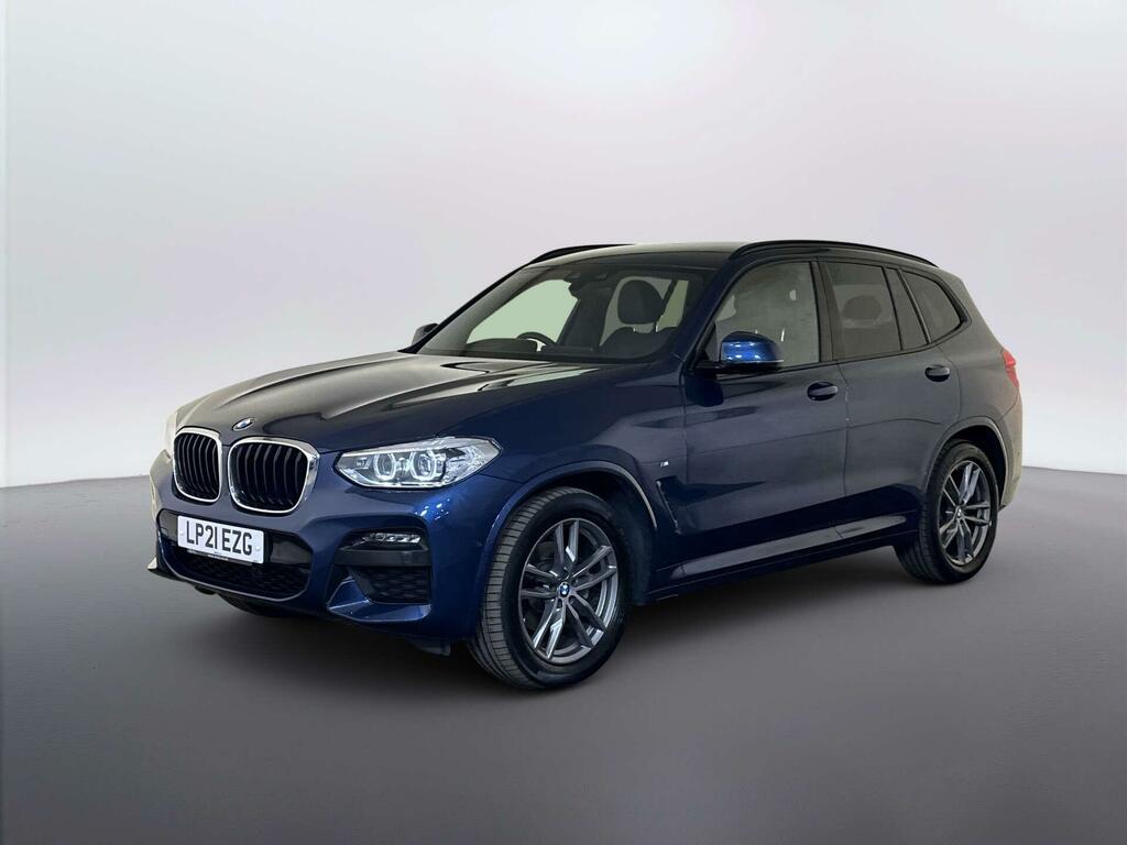 BMW X3 2.0 20D Mht M Sport Suv Hybrid Xdr Blue #4