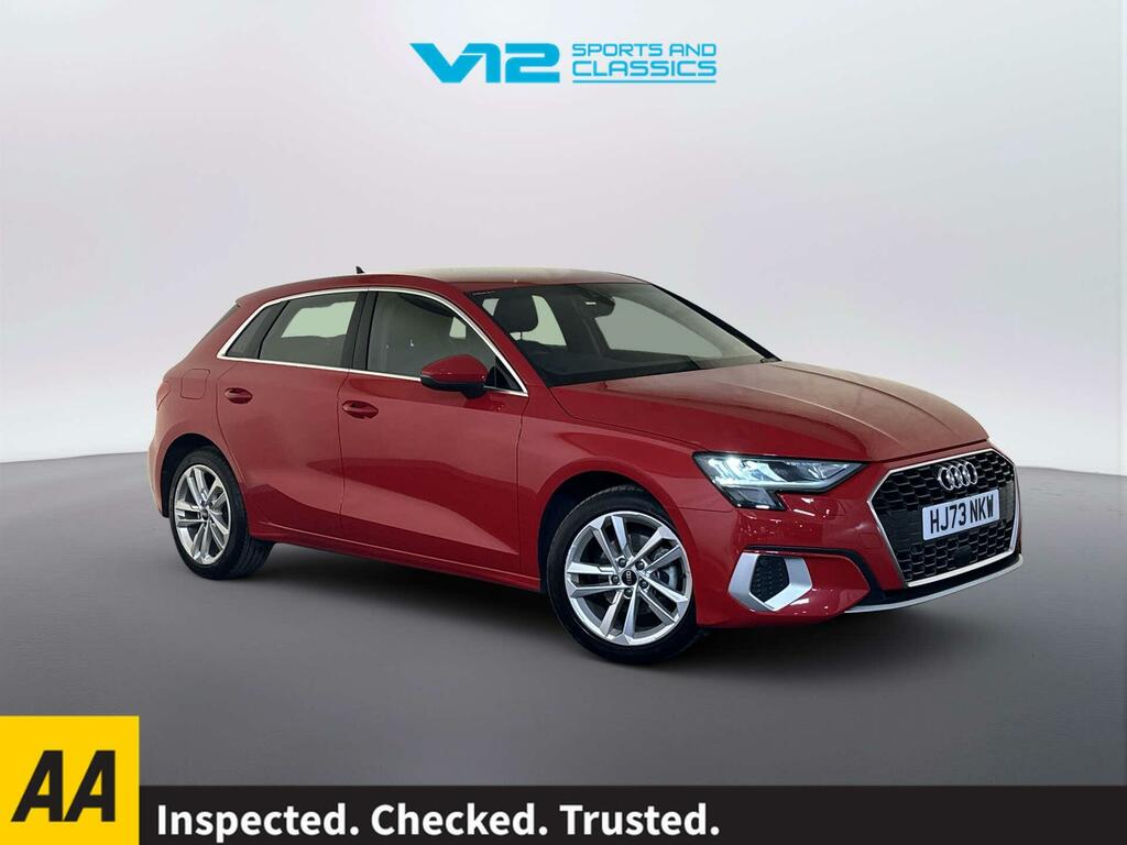 Audi A3 1.5 Tfsi 35 Sport Sportback S Tronic Eu Red