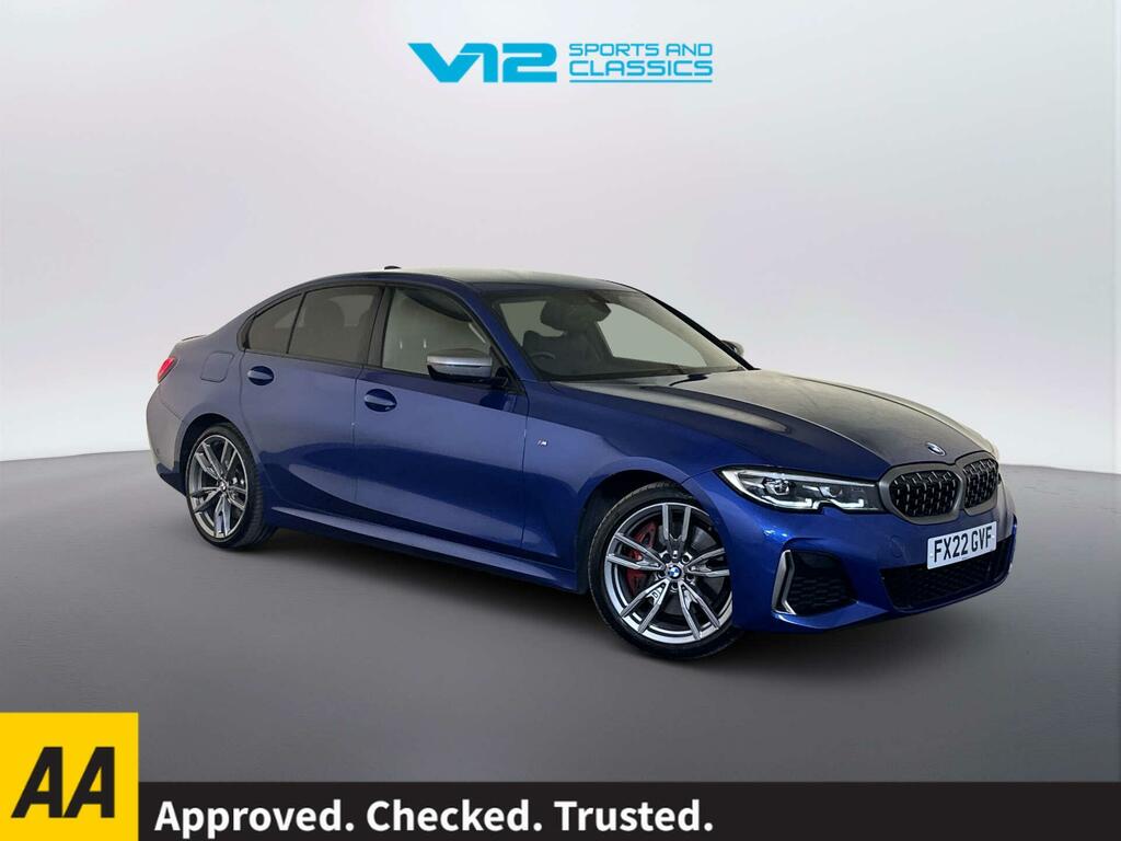 BMW 3 Series 3.0 M340i Mht Saloon Hybrid Xdrive Blue
