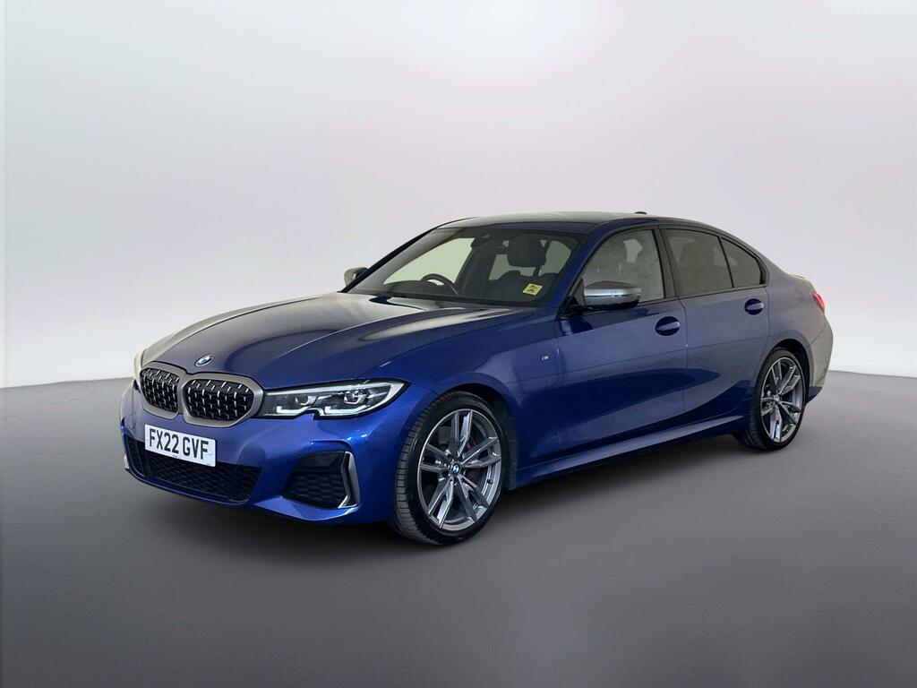 BMW 3 Series 3.0 M340i Mht Saloon Hybrid Xdrive Blue #4