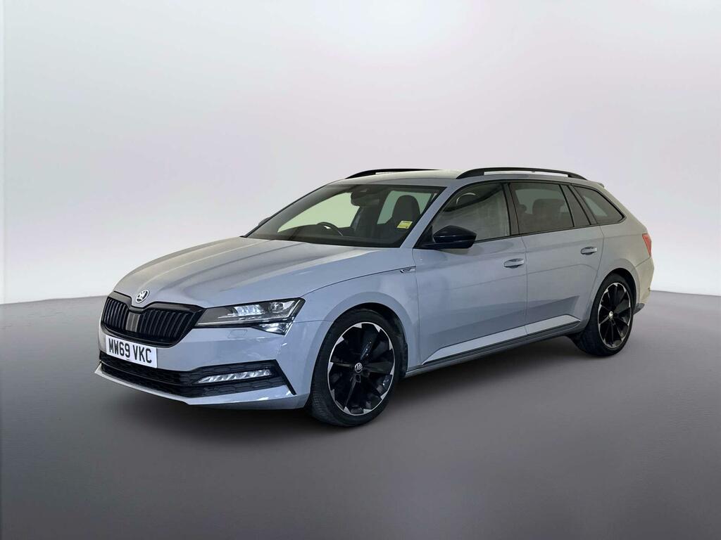 Skoda Superb 2.0 Tdi Sportline Plus Estate Dsg Euro Grey #4
