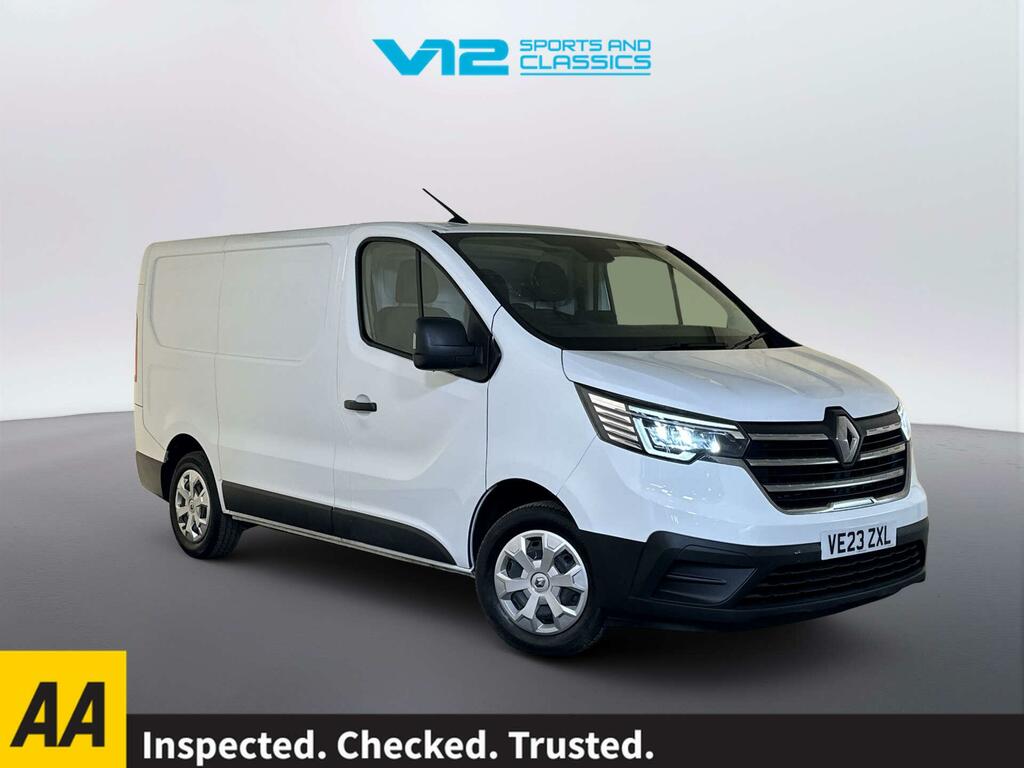 Renault Trafic 2.0 Dci Blue Sl30 Advance Panel Van Man White