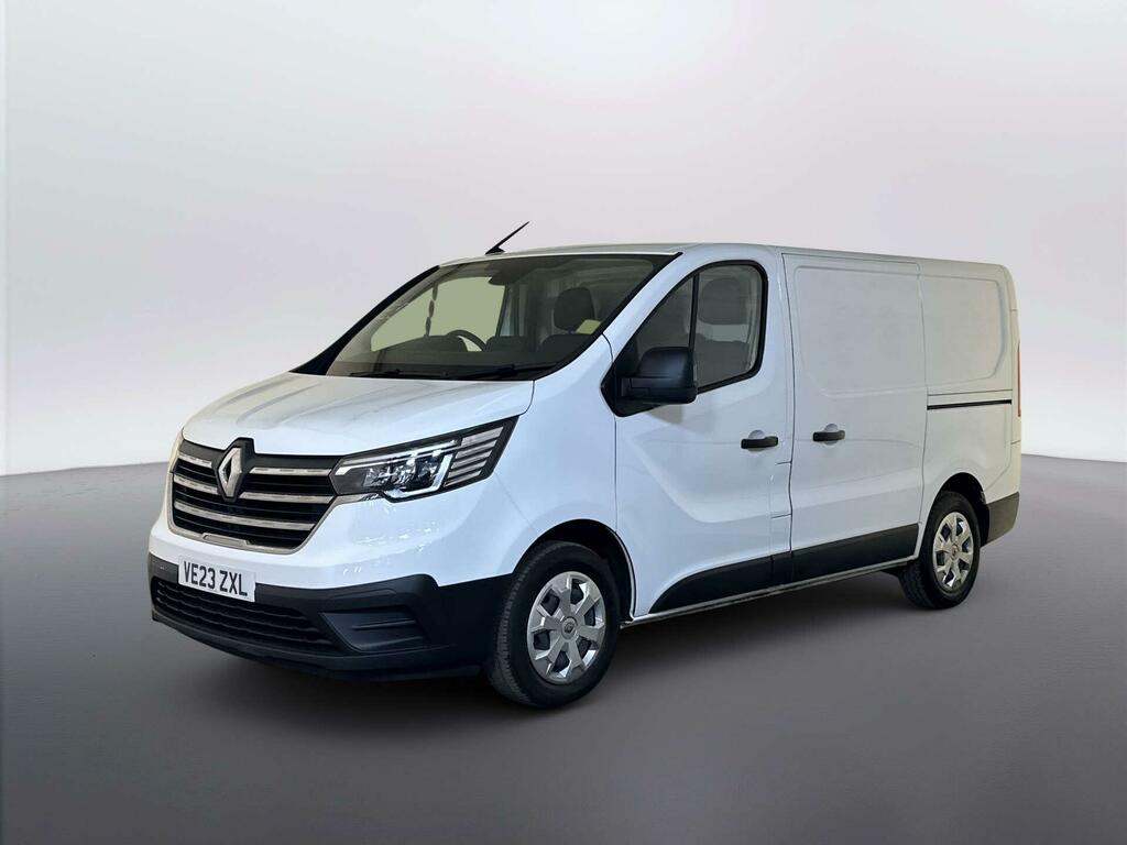 Renault Trafic 2.0 Dci Blue Sl30 Advance Panel Van Man White #4