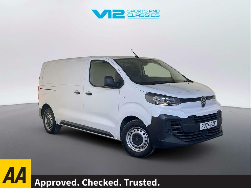 Citroen Dispatch 1.5 Bluehdi Enterprise M Panel Van 6Dr Manu White