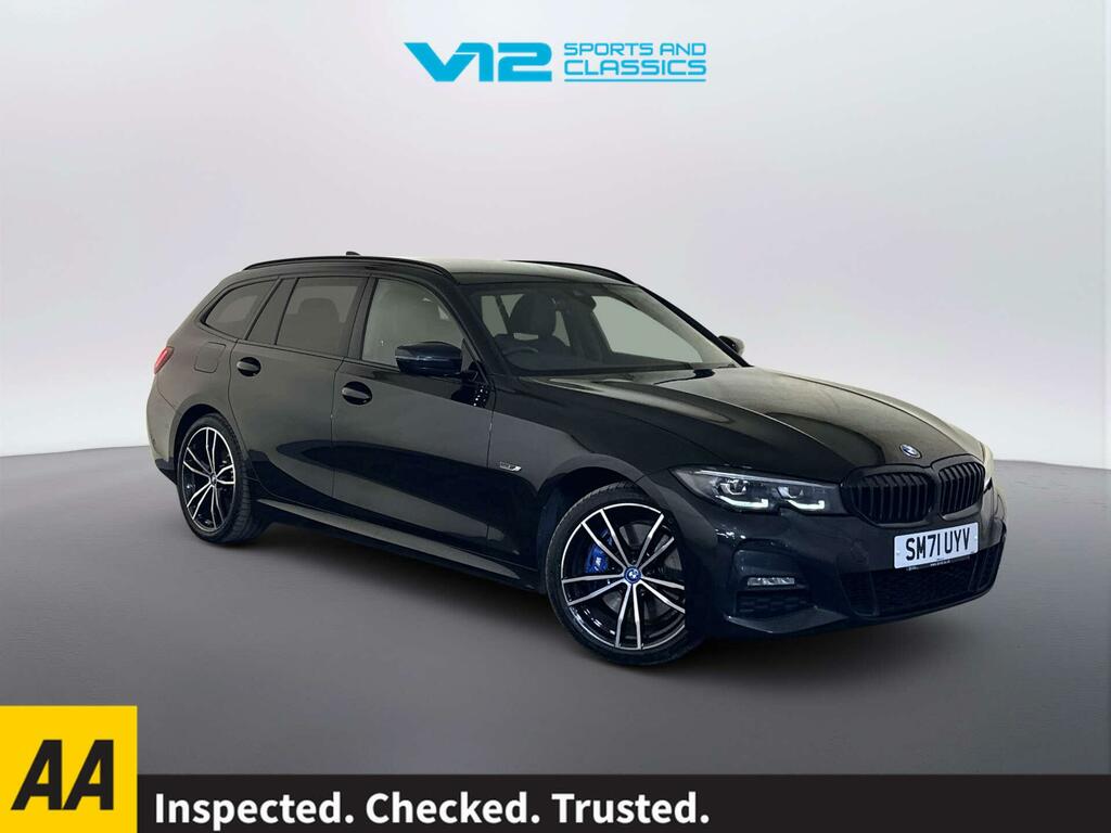 BMW 3 Series 2.0 330E 12Kwh M Sport Touring Plug-in Black