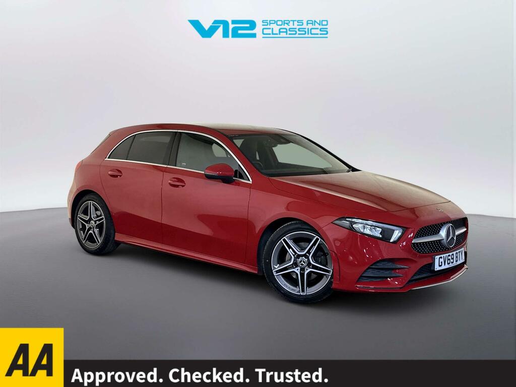 Mercedes-Benz A Class 1.3 A180 Amg Line Executive Hatchback Red