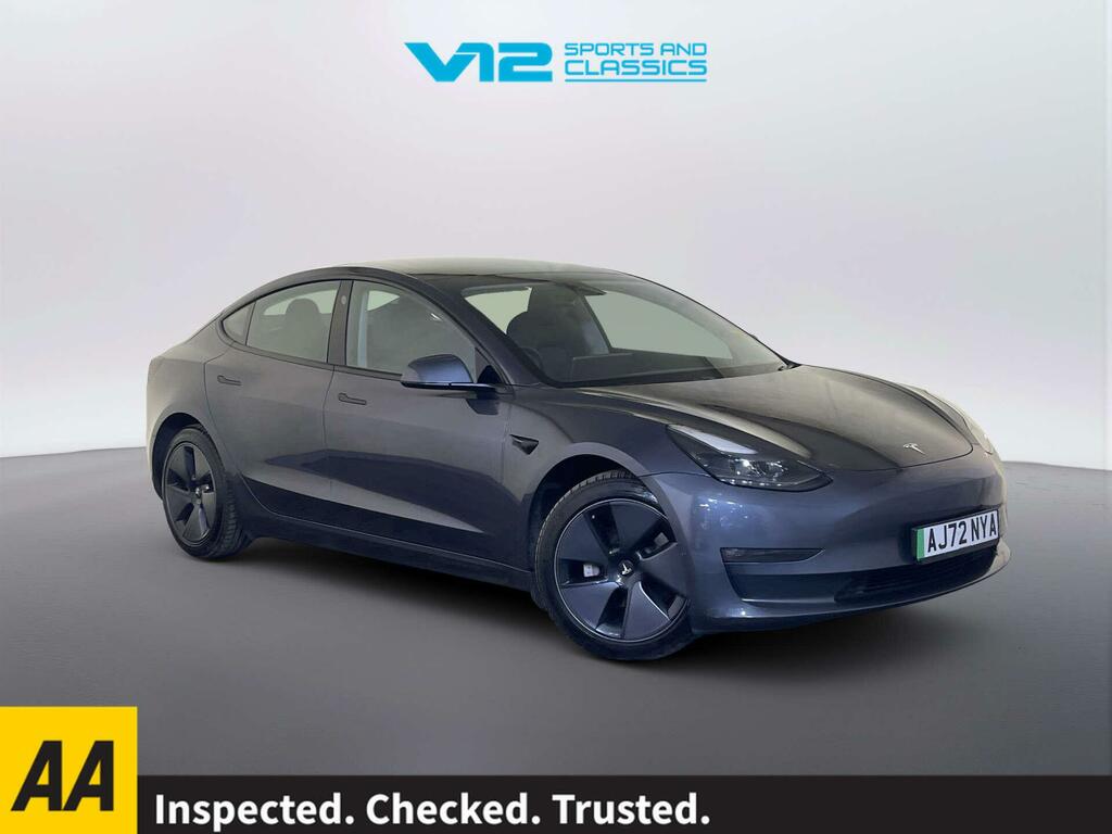 Tesla Model 3 Dual Motor Long Range Saloon 4 AJ72NYA Grey